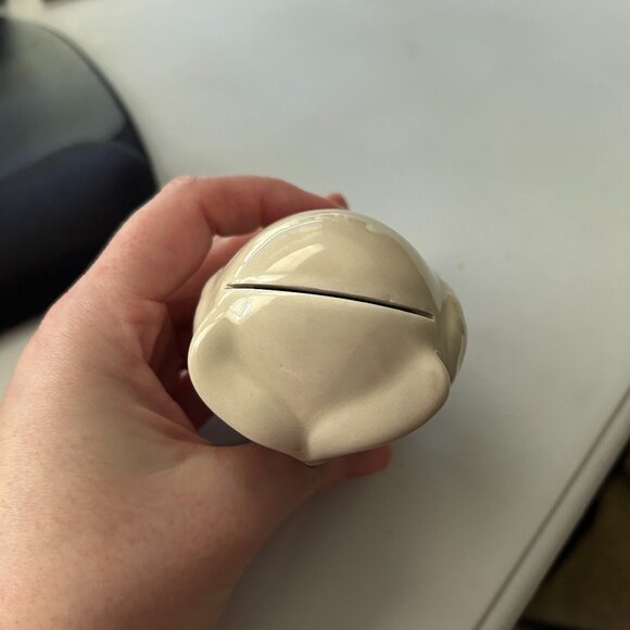 Harry & David Ceramic Harvest Owl, Limoges Style Trinket Vessel, 2022 Collection - Picture 3 of 4